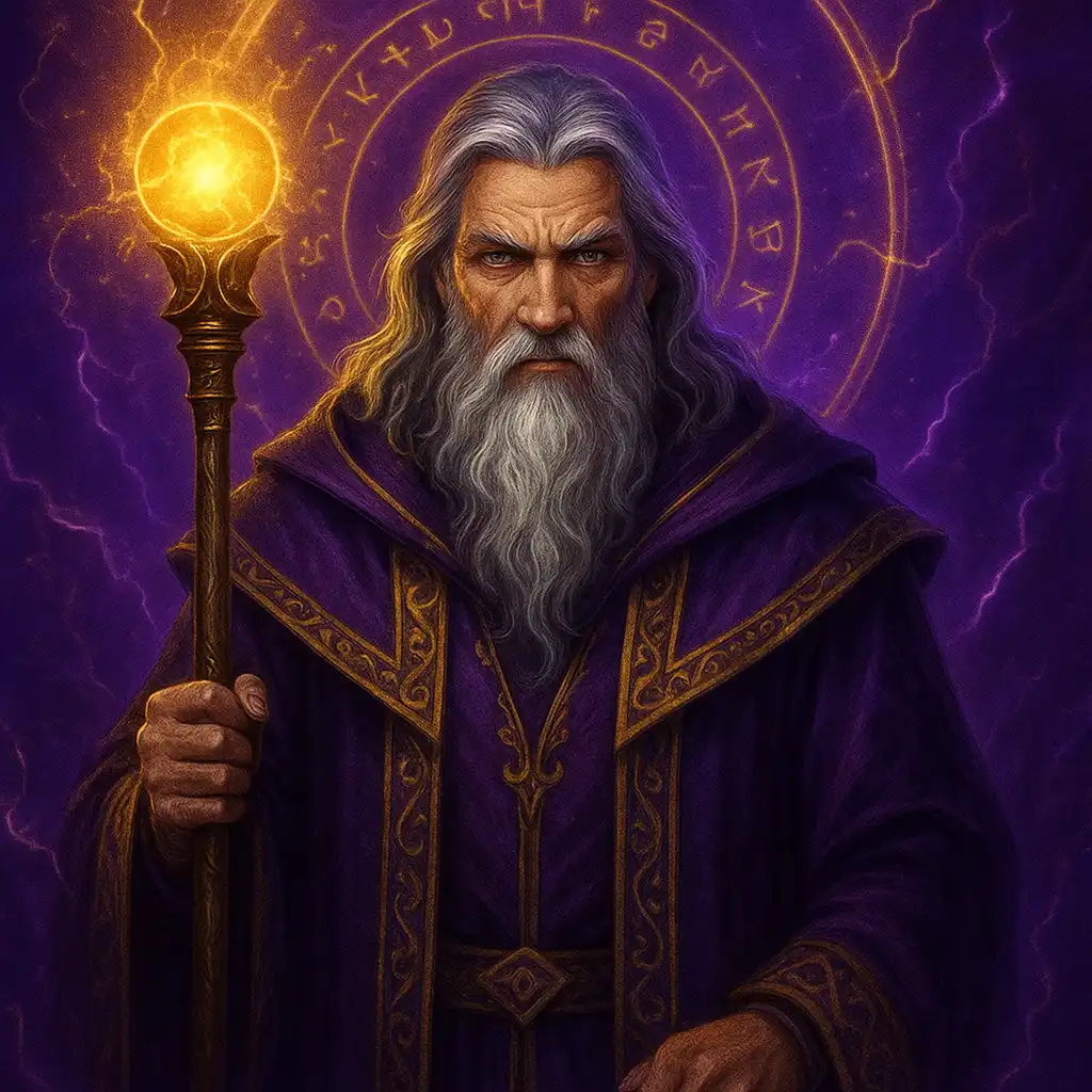 Rise of Merlin slot cover art